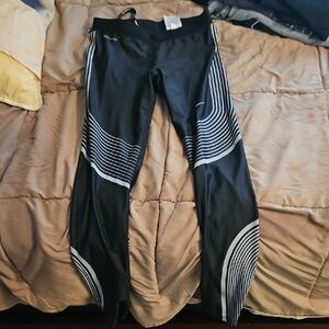 Nike Black and White Athletic Leggings